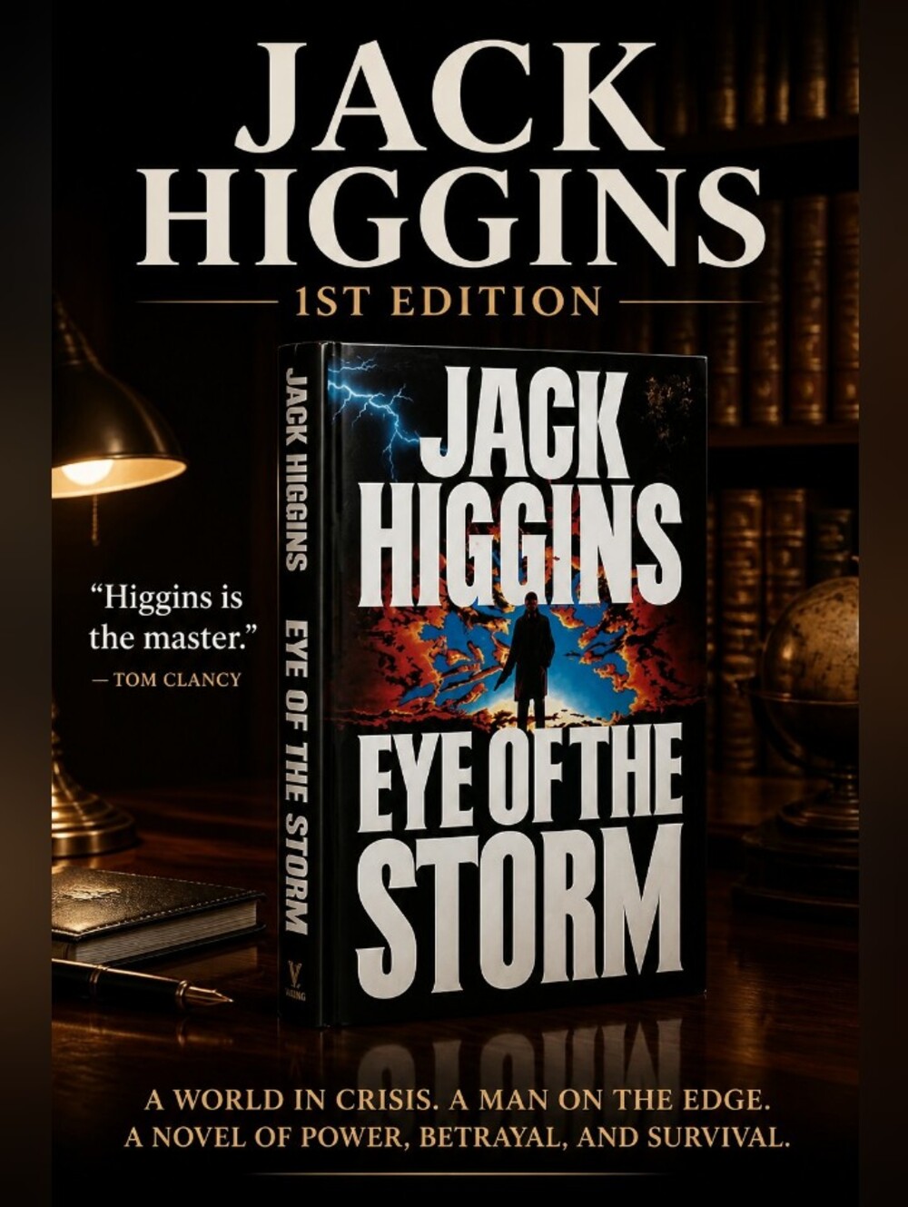𝐉𝐚𝐜𝐤 𝐇𝐢𝐠𝐠𝐢𝐧𝐬 𝟏𝐬𝐭 𝐄𝐝𝐢𝐭𝐢𝐨𝐧 "𝐄𝐲𝐞 𝐨𝐟 𝐭𝐡𝐞 𝐒𝐭𝐨𝐫𝐦"